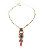 Mariana Necklace Pendant Gorgeous Colorful Austrian Crystals Sweet Summer Coll. - Image 3