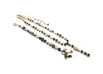 Mariana Jewelry Set Necklace & Bracelet Pyrite & Opal, Topaz & Nightfall Austrian Crystals Odyssey Coll. - Image 2