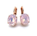 Mariana Earrings Lovely Faceted Rose Opal Austrian Crystals My Treasures Coll. - Image 2