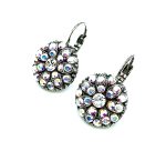 Earrings By Mariana Inspiration Coll. Glitzy Guardian Angel Clear & AB Swarovski Crystals