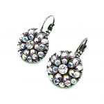 Earrings By Mariana Inspiration Coll. Glitzy Guardian Angel Clear & AB Swarovski Crystals