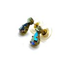 Mariana Earrings Teardrop Vitrail Medium & Chrysolite Swarovski Crystals My Treasures Coll. - Image 2