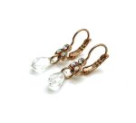 Mariana Earrings Simply Elegant Clear & AB Austrian Crystals On A Clear Day Inspiration Coll. - Image 2