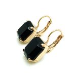 Mariana Earrings Elegant Jet Black Austrian Crystals My Treasures Coll. - Image 2