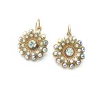 Earrings By Mariana Woman Timeless Clear and Opal Swarovski Crystals-RG