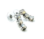 Earrings By Mariana My Treasures Coll. Triple Tier Strand White Opal Austrian Crystals - Image 3