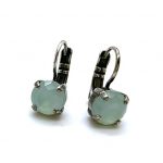 Mariana Earrings Adorable Light Green Opal Austrian Crystals My Treasures Coll.