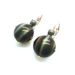 Mariana Earrings Gorgeous Cat Eye & Jet Black Swarovski Crystals My Treasures Coll. - Image 3