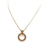 Mariana Necklace Pendant Elegant Round Beaded Pearl Mineral My Treasures Coll. - Image 3