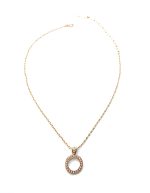 Mariana Necklace Pendant Elegant Round Beaded Pearl Mineral My Treasures Coll. - Image 2