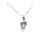 Mariana Necklace Pendant Exquisite Greys & Pinks Swarovski Crystals Madagascar Africa Coll. - Image 2