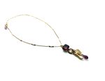 Necklace Pendant By Mariana Woman Charms and Amethyst Swarovski Crystals - Image 3