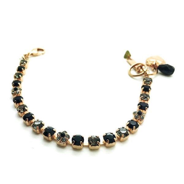 Mariana Bracelet Soulful Black Diamond & Jet Swarovski Crystals My Treasures Coll.