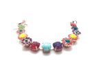 Bracelet By Mariana Woman Turquoise and Aventurine Minerals and Swarovski Crystals
