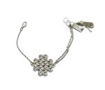 Mariana Bracelet Mystic Knot Good Luck Charm Rhodium Plated My Treasures Coll.