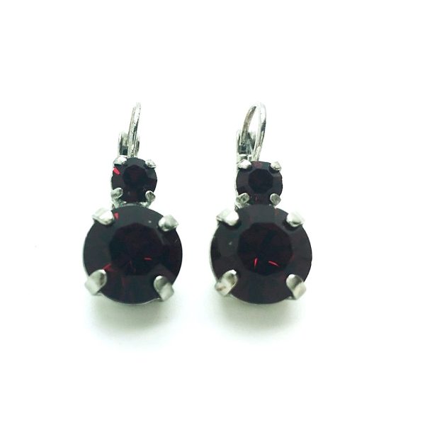 Earrings By Mariana Woman Alluring Rose Swarovski Crystals