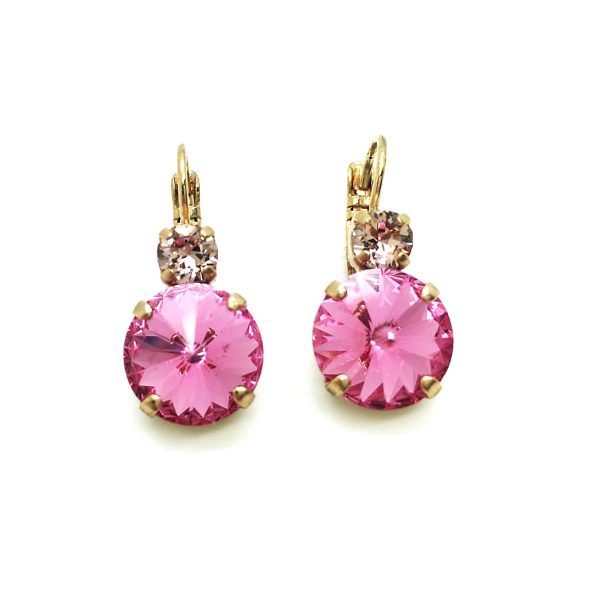 Mariana Earrings Adorable Pinks Swarovski Crystals My Treasures Coll.