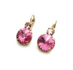 Mariana Earrings Adorable Pinks Swarovski Crystals My Treasures Coll. - Image 2