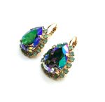 Mariana Earrings Elegant Paradise Shine & Pacific Opal Austrian Crystals My Treasures Coll. - Image 2