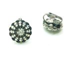 Earrings By Mariana Sweet Summer Coll. Glitzy Floral Clear, White Opal & AB Austrian Crystal - Image 3