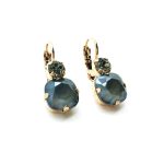 Mariana Earrings Sophisticated Drk Grey & Blk Diamond Swarovski Crystals My Treasures Coll. - Image 3