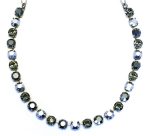 Mariana Necklace Black Diamond, Crystal Labrador & Black Hematite Swarovski Crystals Nostalgia Coll.