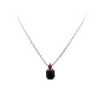 Mariana Necklace Pendant Elegant Cyclamen Opal & Peach Swarovski Crystals Xenia Odyssey Coll. - Image 3