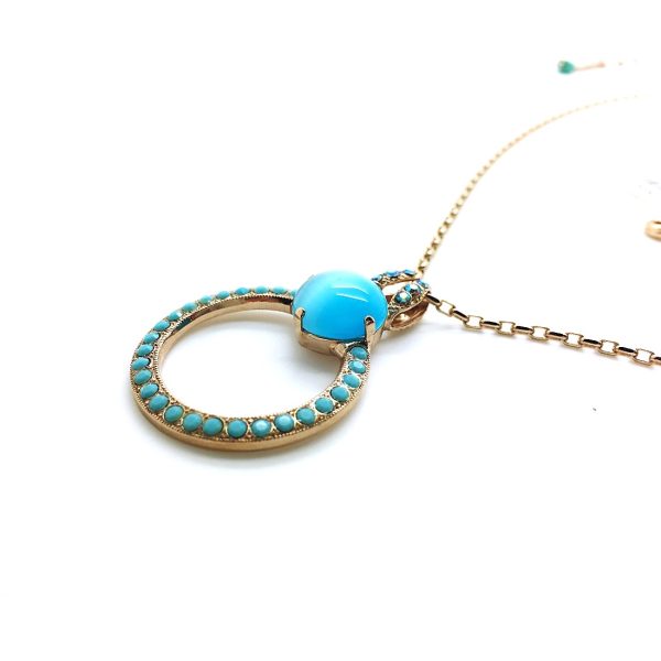 Mariana Necklace Pendant Gorgeous Blues Swarovski Crystals My Treasures Coll.