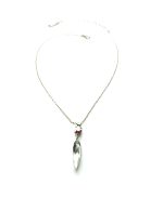 Mariana Necklace Pendant Glitzy AB & Clear Swarovski Crystals Inspiration Coll. - Image 2
