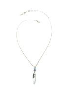 Mariana Necklace Pendant Glitzy AB & Clear Swarovski Crystals Inspiration Coll. - Image 3