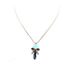 Mariana Necklace Pendant Finely Detailed Colorful Austrian Crystals Gaea Odyssey Coll. - Image 3