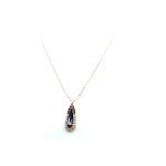 Mariana Necklace Pendant Elegant Blacks & Pinks Swarovski Crystals My Treasures Coll. - Image 3
