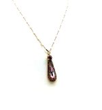 Mariana Necklace Pendant Gorgeous Lt Amethyst & AB Swarovski Crystals My Treasures Coll. - Image 3
