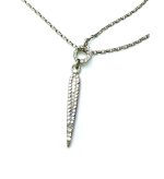 Mariana Necklace Pendant Fashionable Clear & AB Swarovski Crystals On A Clear Day Sweet Summer Coll.