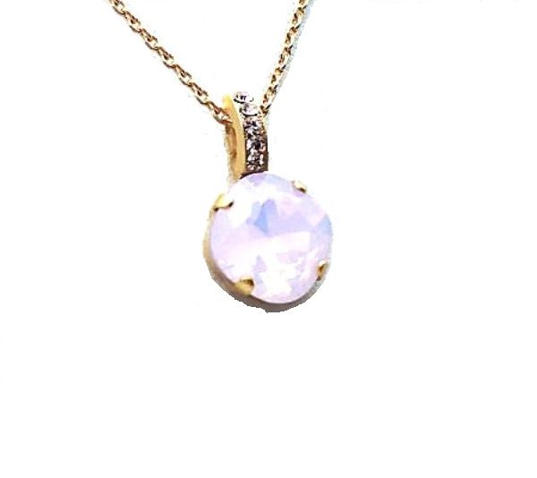 Mariana Necklace Pendant Adorable Pinks Swarovski Crystals Afternoon Delight Songbook Coll.