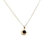 Mariana Necklace Pendant Dainty Rose Gold Swarovski Crystals My Treasures Coll. - Image 2