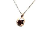 Mariana Necklace Pendant Dainty Rose Gold Swarovski Crystals My Treasures Coll.