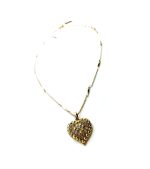 Mariana Necklace Pendant Glitzy Aurum & Jonquil Swarovski Crystals My Treasures Coll. - Image 2