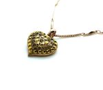 Mariana Necklace Pendant Glitzy Aurum & Jonquil Swarovski Crystals My Treasures Coll.