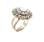 Mariana Ring Exquisite Clears & Whites Swarovski Crystals Kalahari Africa Coll. - Image 3