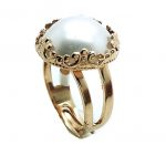 Mariana Ring Glamorous Pearl Mineral My Treasures Coll.