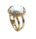 Mariana Ring Glamorous Pearl Mineral My Treasures Coll.