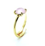 Mariana Ring Charming Pink Coral Swarovski Crystals My Treasures Coll.