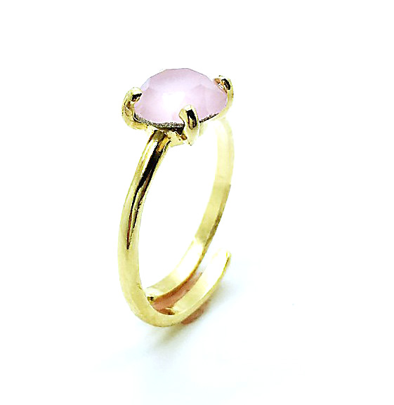 Mariana Ring Charming Pink Coral Swarovski Crystals My Treasures Coll.