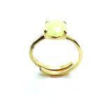 Mariana Ring Precious Chrysolite Opal Swarovski Rhinestone My Treasures Coll. - Image 2