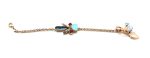 Mariana Bracelet Finely Detailed Multicolored Swarovski Crystals Gaea Odyssey Coll. - Image 3