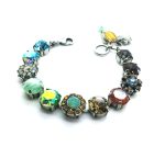 Mariana Bracelet Charming Multicolored Swarovski Crystals East Meets West Coll.