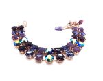 Mariana Bracelet Elegant Purple Shade Austrian Crystals My Treasures Coll.