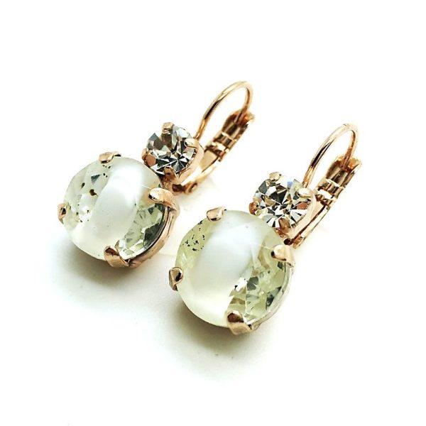 Mariana Earrings Fashionable Clear Swarovski Crystals My Treasures Coll.