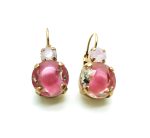 Earrings By Mariana Woman Sassy Rosaline and Rose Swarovski Crystals